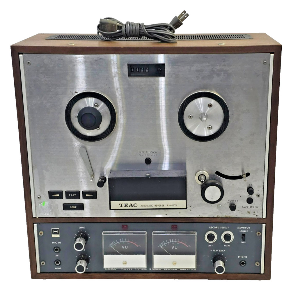 Teac A-4010S Reel To Reel Tape Player READ